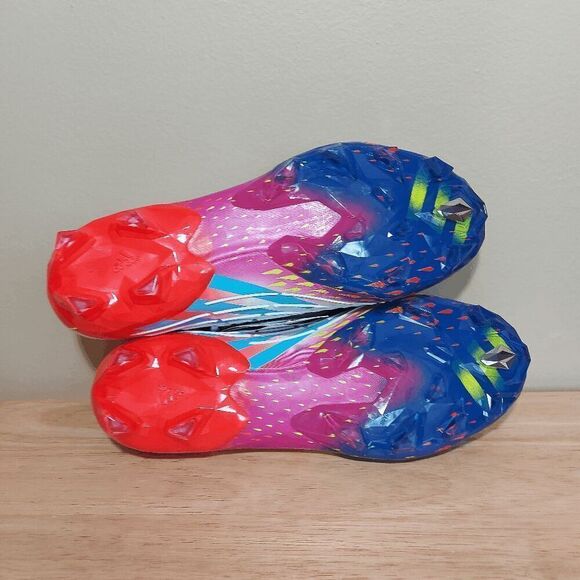 Adidas Predator Edge.1 L AG Soccer Cleats White Multicolor GZ6107 Women's 9.5 - Picture 6 of 7